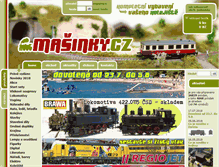 Tablet Screenshot of masinky.cz